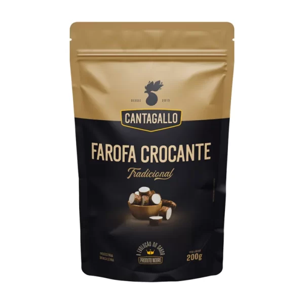 FAROFA CROCANTE TRADICIONAL CANTAGALLO 200G