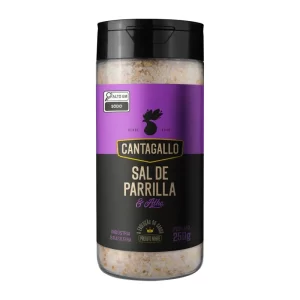 SAL DE PARRILLA E ALHO 250G